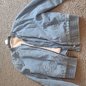 Refuge sherpa bomber jacket